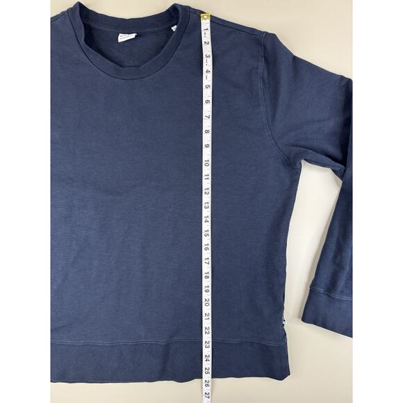 NNO7 No Nationality Barrow Crew 3383 Mens XL Navy Blue Sweater Sustainable GORP - Picture 7 of 10